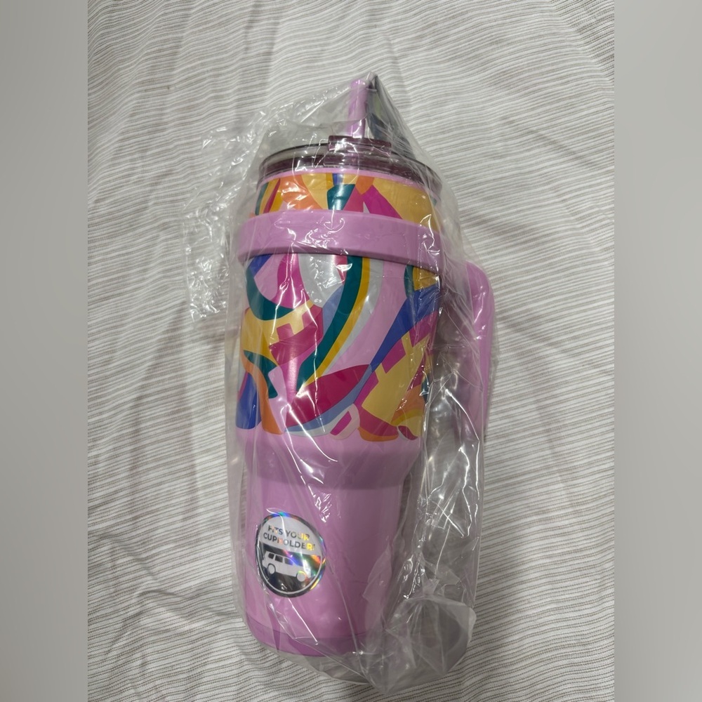 New Reduce Vacuum Insulated Stainless Steel Cold1 Tumbler with Lid & Straw 40oz